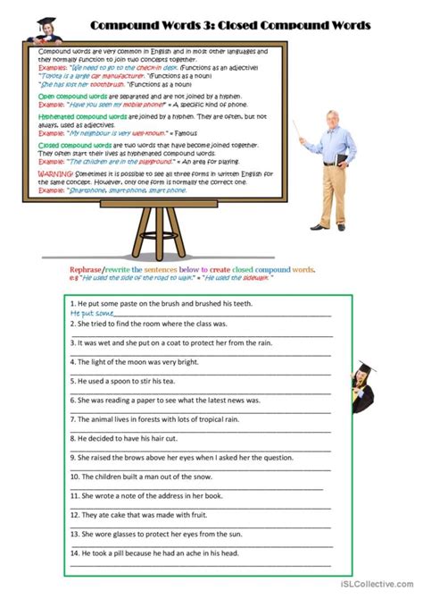 Image result for Compound Words Open Example