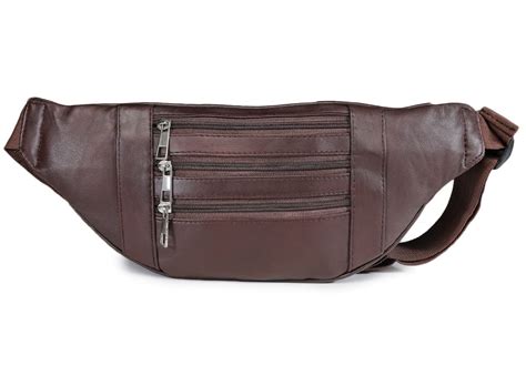 K London Leather Waist Bag | Elegant Style | Travel Pouch | Passport ...