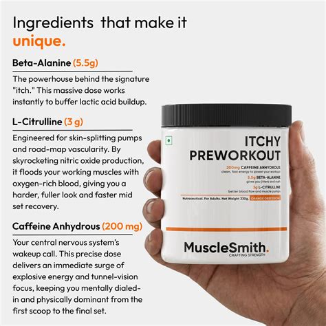 Muscle Smith Itchy Pre Workout