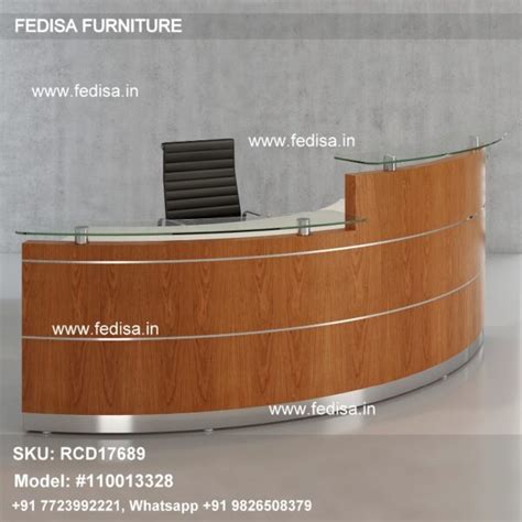 Office Reception Table 102 Inch Reception Desk Glass Top Reception Desk ...