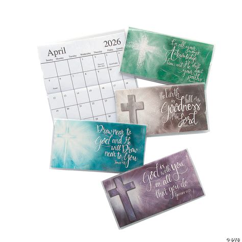 6 1/2" x 3 1/2" 2026 - 2027 Religious Expressions of Faith Pocket ...
