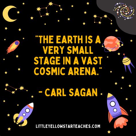 11 Space Quotes For Kids - LittleYellowStar