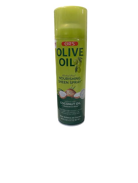 ORS Olive oil spray Sheen (coconut oil) – Bucksbeauutyworld