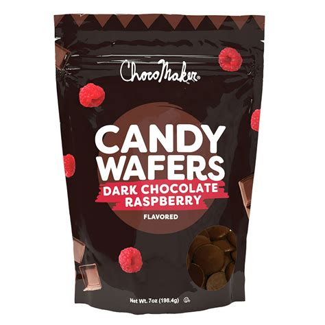 Raspberry Flavored Dark Chocolate Wafers | Country Kitchen