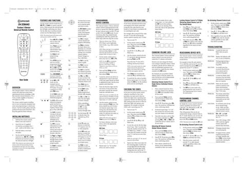 Image result for Comcast User Guide