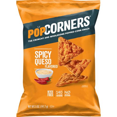 PopCorners, Spicy Queso Flavored, Popped-Corn Snack - SmartLabel™