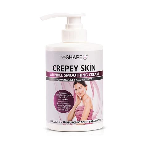 Reshape+ Crepey Skin Treatment Cream Wrinkle Smoothing Lotion Anti ...