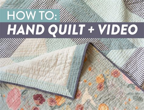 Image result for Hand Quilt Tutorials