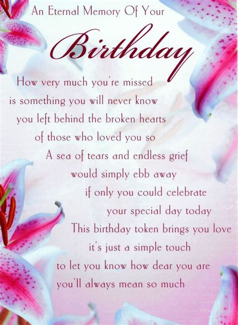 birthday 29.The top 20 Ideas About Happy Birthday In Heaven Poem ...