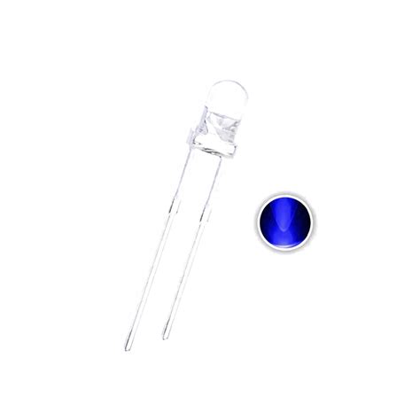 Probots Blue LED 3mm Clear Buy Online India