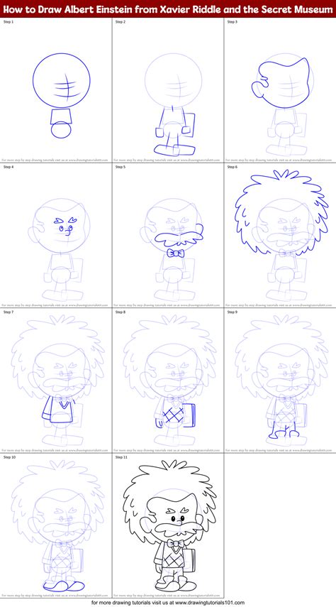 Draw Albert Einstein