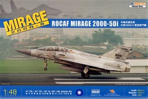 Kinetic 1/48 ROCAF MIRAGE 2000-5Di Plastic Model | Michaels