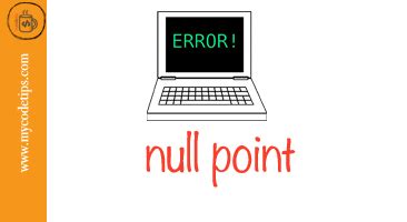 Null pointer Error 的图像结果