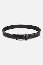 Buy Men Black Solid Belt Online - 39622859 | Van Heusen