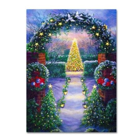 Trademark Fine Art Susan Rios 'Oh Holy Night' Canvas Art, 14x19 ...