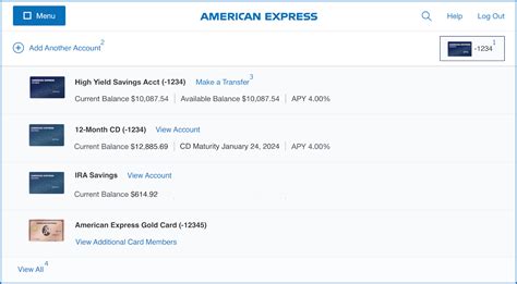 Navigating Account | American Express® Savings Account