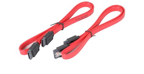 2 Pack of 18" Double Locking SATA III 6 Gb/s Cables : Amazon.in ...
