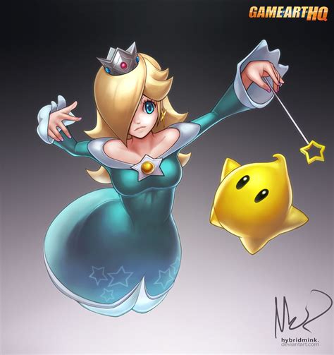 Rosalina from the Super Mario Series | Game-Art-HQ