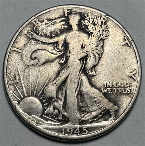 1945 Walking Liberty Half Dollars. 2311 - For Sale, Buy Now Online - Item #671627