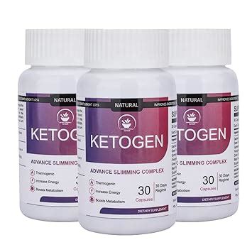 Natural Ketogen Keto Advance Slimming Complex Weight management Capsule ...