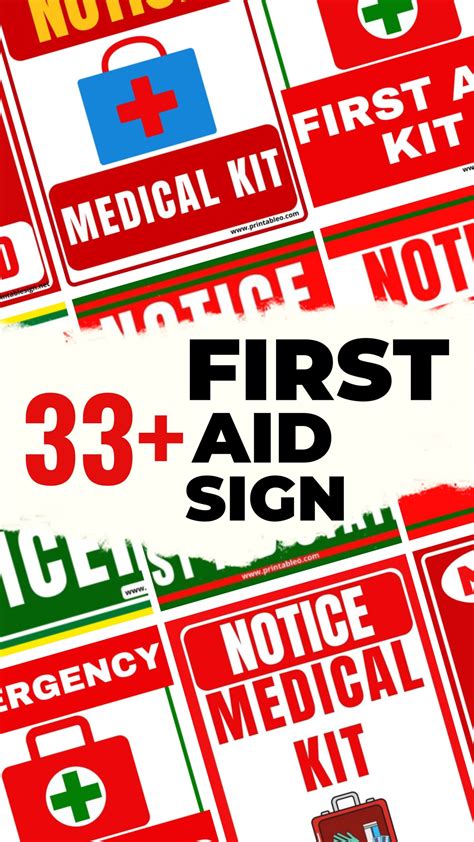 Image result for First Aid Location. Sign