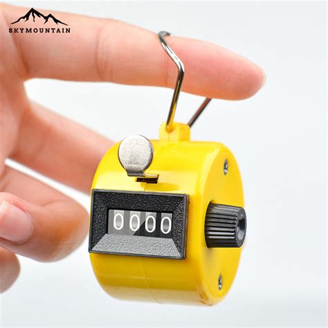 Metal Hand Tally Counter Clicker Tally Counter Portable Mechanical ...