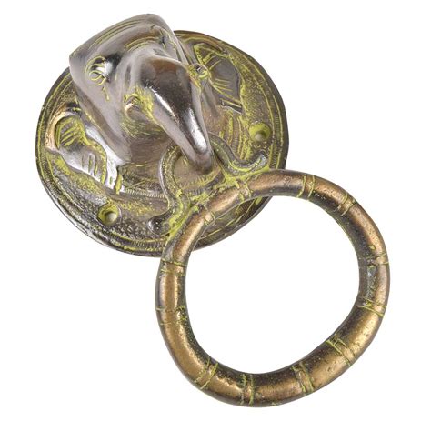 Brass Elephant Door Knocker