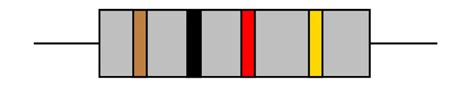 Image result for 1 Meg Resistor Color Code