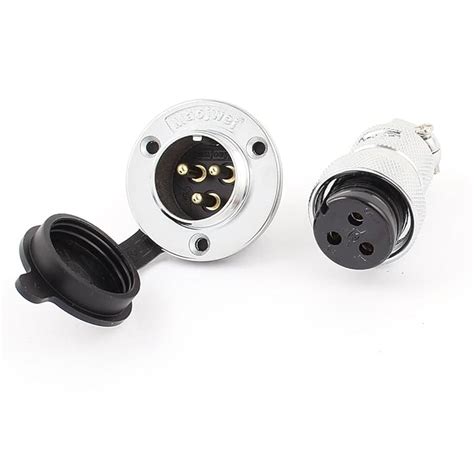 Buy Aexit Set (Terminal, connector) Male+Female 3 Terminals 25mm Port ...