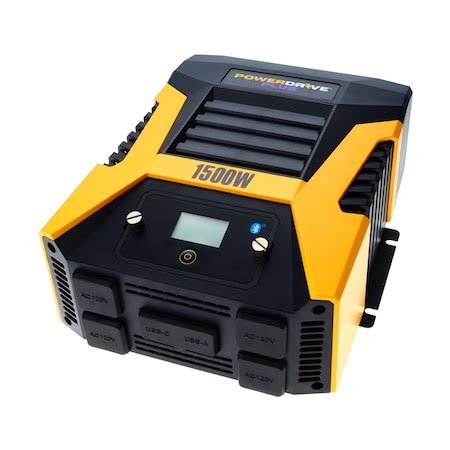 POWERDRIVE 1500 Watt Power Inverter, (PWD1500P) | Zoro