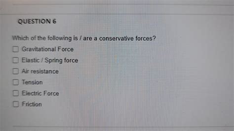 Examples of Conservative Forces 的图像结果