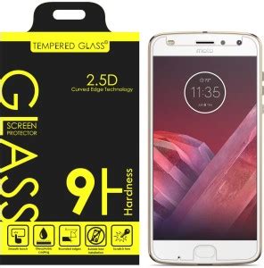 Tempered Glass Tempered Glass Guard for Motorola Moto Z2 Play ...