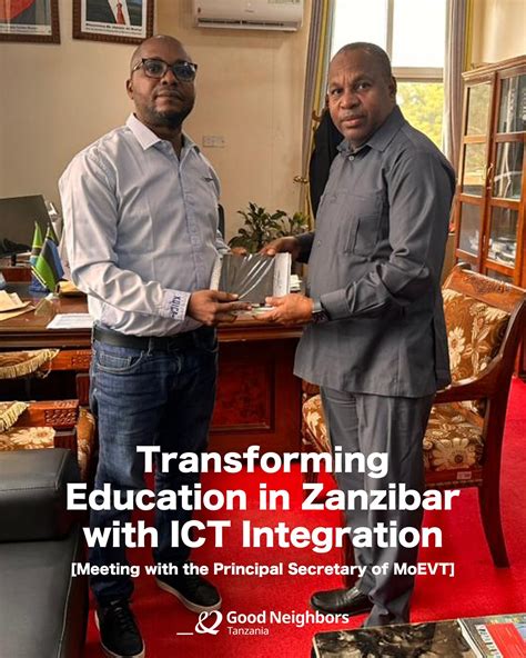 Good Neighbors Tanzania | Good Neighbors Tanzania Zanzibar Area Office (GNTZ-ZAO) met with the ...