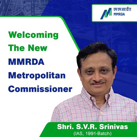 SVR Srinivas appointed as MMRDA commissioner