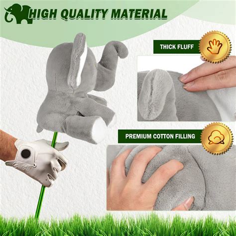 Grey Elephant Animal Golf Club Driver Head Cover – golfbuyindia