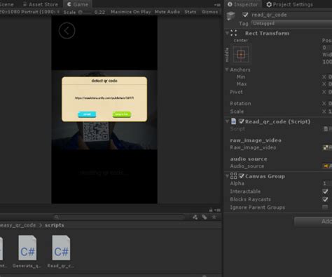 Image result for QR Code Unity