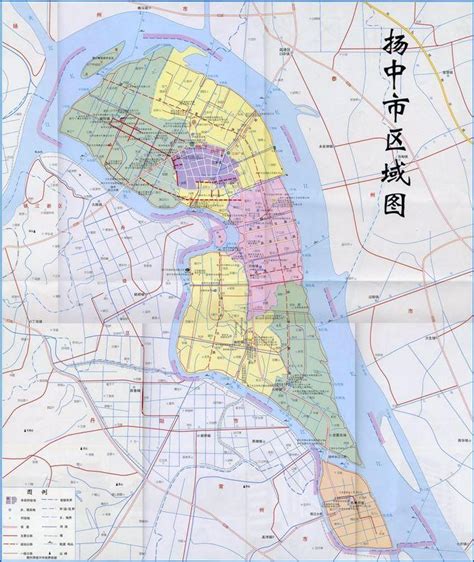 扬州市（辖区）地图|扬州市（辖区）地图全图高清版大图片|旅途风景图片网|www.visacits.com