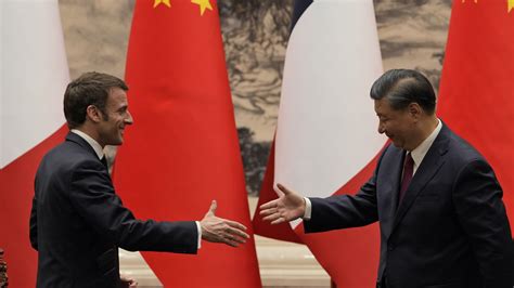 El viaje a China del presidente francés Macron exacerba los conflictos ...