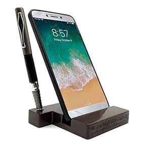 VAH Squar Design Wooden Mobile Phone and Pen Stand/Holder for ...