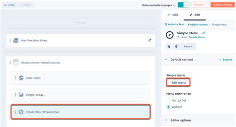 Image result for Simple Controls Menu