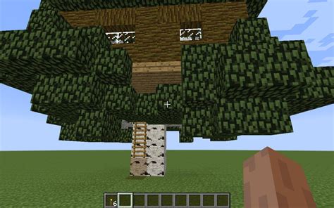 Small Birch Treehouse Minecraft Map