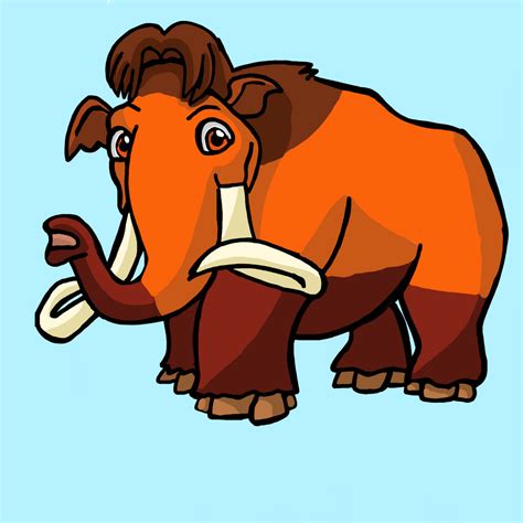 Manny the Mammoth by RobynHillZoneAct25 on DeviantArt