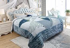 Buy Monte Carlo Cotton Single Bed 2 Ply Premium Reversible Blanket ...