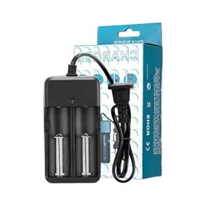 CARE CASE® Charger for Li-ion Batteries, Model MD-282A 18650 16340 ...