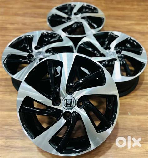 15inch Honda Amaze Brio OEM Alloys set of 4 lite used - Spare Parts in ...