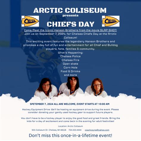 The Arctic Coliseum in Chelsea presents Chelsea Chiefs Day - The Sun ...