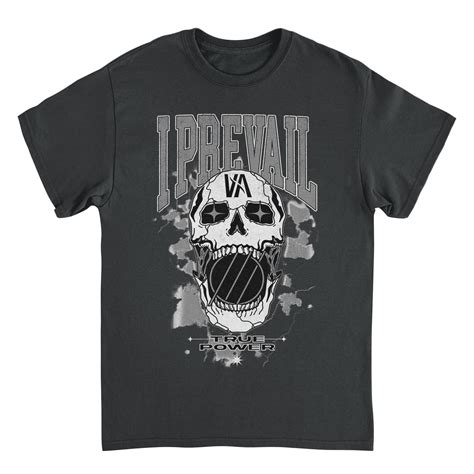 I Prevail True Power Skull T-Shirt – Authentic Band Merch