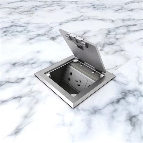 220v 10a Recessed Stainless Steel Floor Socket Box: Hgd-130kd ...