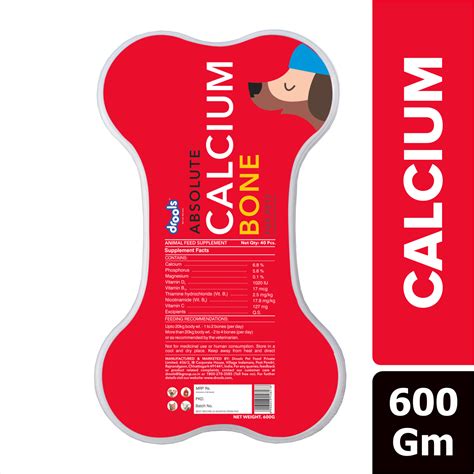 Drools Absolute Calcium Bones for Dogs (Jar) – Pets & me