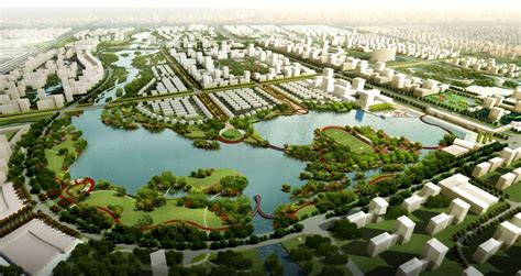 南通市经济技术开发区核心区域景观规划 | 铅笔汇-高品质SU模型交流分享平台